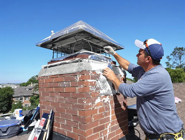 Chimney Crown Services service in Lakeville, MA