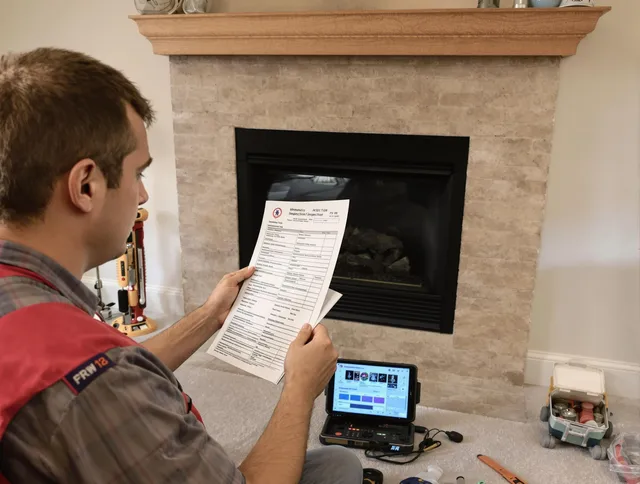 Thorough chimney inspection by Lakeville Chimney Sweep in Lakeville, MA