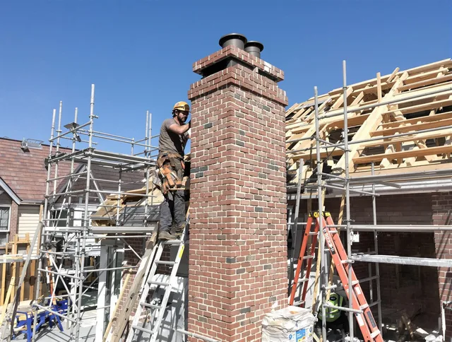 New chimney installation completed by Lakeville Chimney Sweep in Lakeville, MA